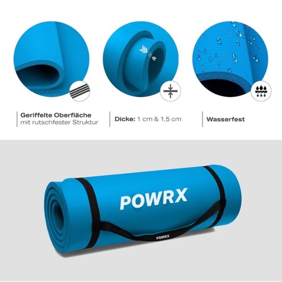 Dense yoga mat, extra long and wide - Picture 1 of 2